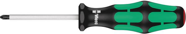 Wera 350 05008750001 Werkstatt Kreuzschlitz-Schraubendreher PH 0 Klingenlänge: 60 mm