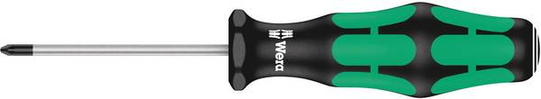 Wera 355 05009305001 Werkstatt Kreuzschlitz-Schraubendreher PZ 0 Klingenlänge: 60 mm