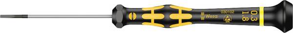 Wera 1578 A ESD Schlitz-Schraubendreher Klingenbreite: 1.8 mm Klingenlänge: 60 mm