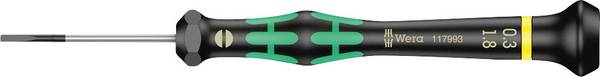 Wera 2035 Elektrotechnik und Feinwerktechnik Schlitz-Schraubendreher Klingenbreite: 1.8 mm Klingenlänge: 40 mm