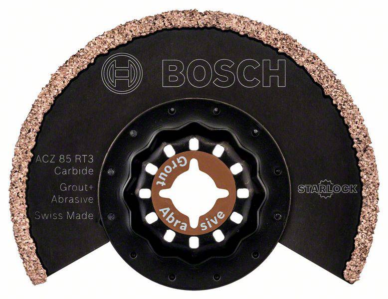 BOSCH Hartmetall Segmentsägeblatt 85 mm ACZ 85 RT Passend für Marke Fein, Makita, Bosch, Milwaukee,