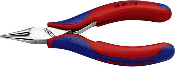 Knipex 35 32 115 Elektrotechnik und Feinwerktechnik Rundzange Gerade Werkzeugstahl 115 mm