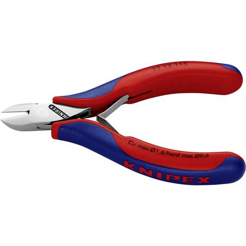 Knipex 77 12 115 77 12 115 Elektronik- u. Feinmechanik Seitenschneider mit Facette 115 mm