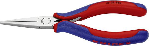Knipex 35 52 145 Elektrotechnik und Feinwerktechnik Flachzange Gerade Werkzeugstahl 145 mm