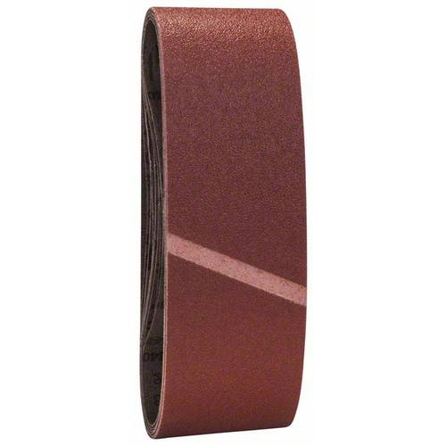 Bosch Accessories 2607017155 Schleifband-Set Körnung (num) 60, 80, 100 (L x B) 533 mm x 75 mm 1 Set