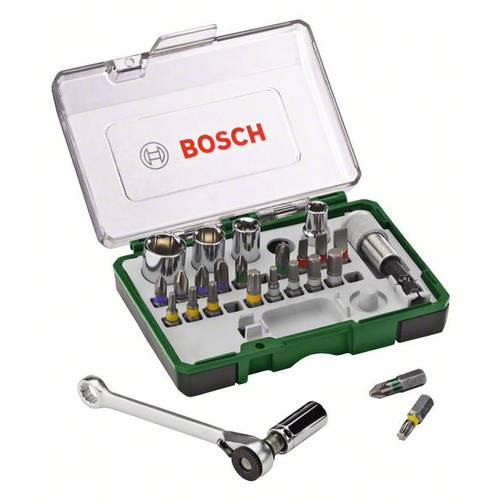 Bosch Accessories Promoline Steckschlüsselsatz metrisch 1/4 (6.3 mm) 27teilig 2607017160