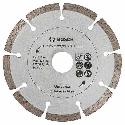 Bosch Accessories 2607019475 Bosch Power Tools Diamanttrennscheibe 1 St.