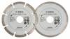 Bosch Accessories 2607019478 Bosch Power Tools Diamanttrennscheibe Durchmesser 115 mm Bohrungs-Ø 22.23 mm Baustellenmaterialien 2 St.