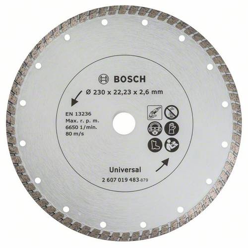 Thumbnail - Bosch Accessories 2607019483 Bosch Power Tools Diamanttrennscheibe 1 St.