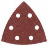 Bosch Accessories 25-teiliges Schleifblatt-Set für Deltaschleifer, Körnung 40 2607019487 Schleifblatt mit Klett, gelocht Körnung (num) 40 Eckmaß 93 mm (L x B x H) 120 x 96 x 29 mm 25 St.