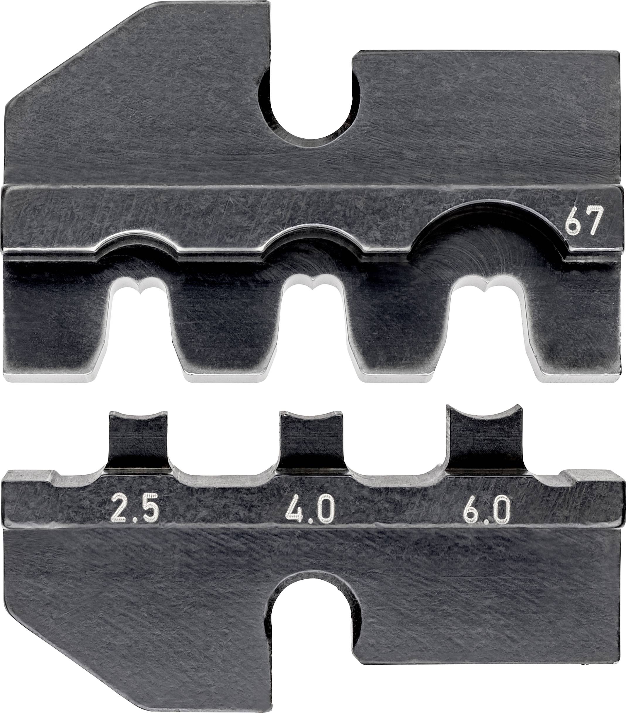 Knipex 97 49 67 Crimpeinsatz Solar-Steckverbinder geeignet für SunCon (Hirschmann) 2.5 bis 6 mm² Passend für Marke (Zang