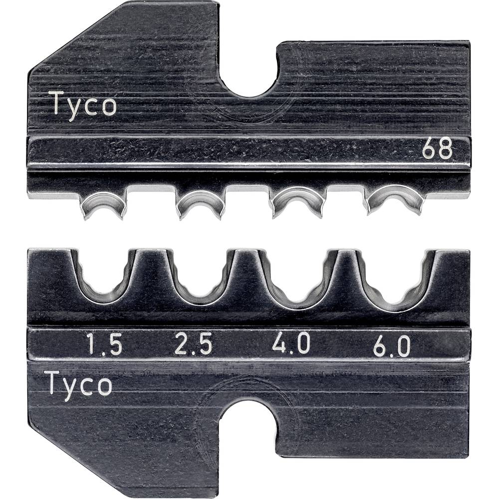 Knipex Krimpprofielen 1,5 6,0 mm² (AWG 15 10) Solar connector Solarlok (Tyco) 97 49 68