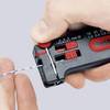 Knipex 12 80 040 SB Drahtabisolierer Geeignet für CU-Leiter 0.12 bis 0.4 mm