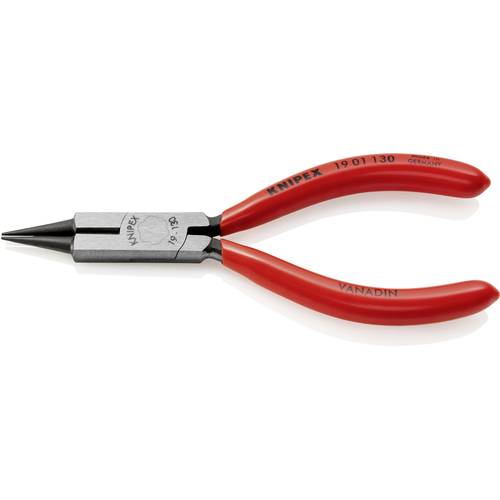 Knipex 19 01 130 Elektronik- u. Feinmechanik Rundzange Gerade Vanadium Elektrostahl 130 mm