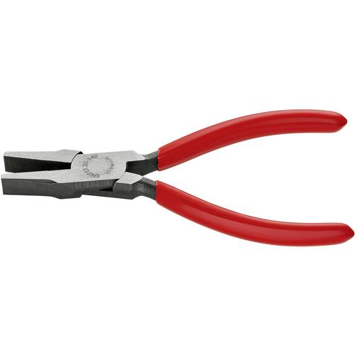 Thumbnail - KNIPEX 20 01 140 Flachzange mit Kunststoff überzogen schwarz atramentiert 140 mm