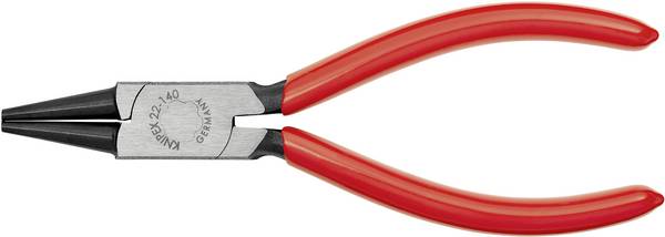 Knipex 22 01 140 Elektrotechnik und Feinwerktechnik Rundzange Gerade Chrom-Vanadium Elektrostahl 140 mm