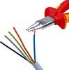 Knipex 22 06 160 VDE Rundzange Gerade Chrom-Vanadium Elektrostahl 160 mm