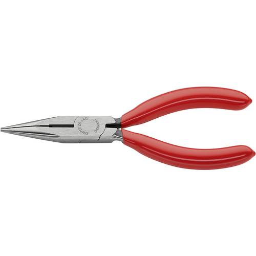 Flachrundzange L.140mm flach/rund ger.pol.Ku.-Überzug KNIPEX