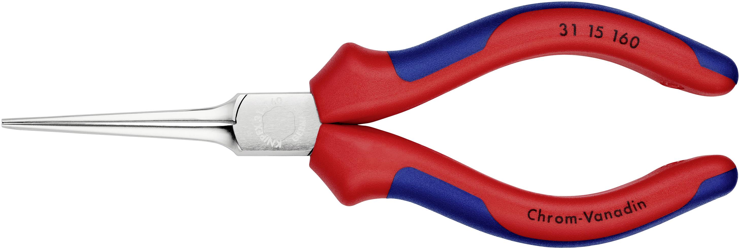 Knipex 31 15 160 Elektronik- u. Feinmechanik Nadelzange Gerade 160 mm
