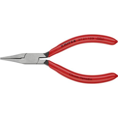 Knipex 37 21 125 Elektronik- u. Feinmechanik Flachzange Gerade Werkzeugstahl 125 mm