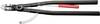 Knipex 44 10 J5 Seegeringzange Passend für (Seegeringzangen) Innenringe 122-300 mm Spitzenform (Details) gerade