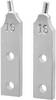 Knipex 44 19 J6 Seegeringzange-Ersatzspitzen Passend für (Seegeringzangen) Innenringe 252-400 mm Spitzenform (Details) gerade