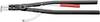 Knipex 44 20 J61 Seegeringzange Passend für (Seegeringzangen) Innenringe 252-400 mm Spitzenform (Details) abgewinkelt 90°