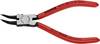 Knipex 44 31 J02 Seegeringzange Passend für (Seegeringzangen) Innenringe 8-13 mm Spitzenform (Details) abgewinkelt 45°