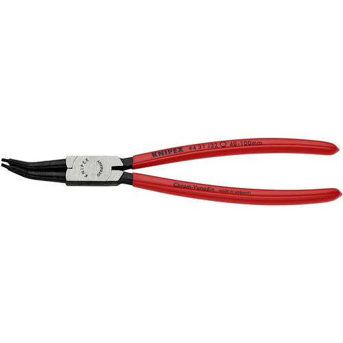 Knipex 44 31 J32 Seegeringzange Passend für (Seegeringzangen) Innenringe 40-100 mm Spitzenform (Details) abgewinkelt 45°