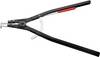 Knipex 46 20 A51 Seegeringzange Passend für (Seegeringzangen) Außenringe 122-300 mm Spitzenform (Details) abgewinkelt 90°