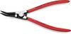 Knipex 46 31 A32 Seegeringzange Passend für (Seegeringzangen) Außenringe 40-100 mm Spitzenform (Details) abgewinkelt 45°