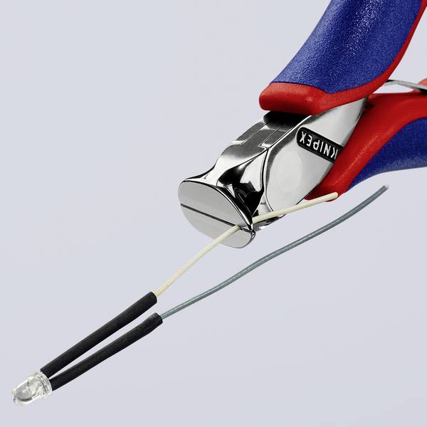 Knipex  64 32 120 Elektrotechnik und Feinwerktechnik Vornschneider mit Facette 120 mm