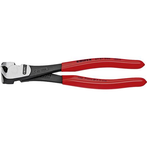 Thumbnail - Knipex Knipex-Werk 67 01 200 Werkstatt Kraft-Vornschneider mit Facette 200 mm