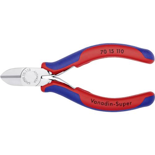 Seitenschneider L.110mm Kopf verchr.Mehrkomp.-Hülle KNIPEX