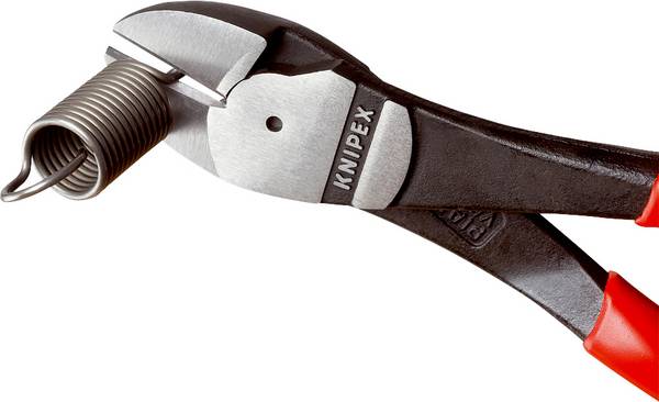 Knipex 74 01 200 Werkstatt Kraft-Seitenschneider mit Facette 200 mm