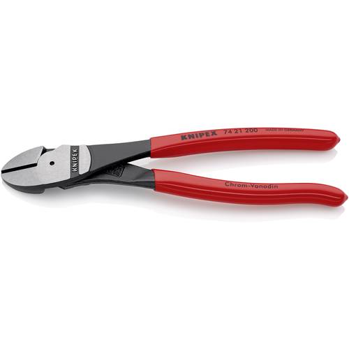 Knipex 74 21 200 74 21 200 Werkstatt Kraft-Seitenschneider mit Facette 200 mm