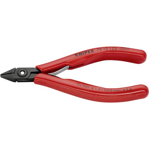 Knipex 75 12 125 75 12 125 Elektronik- u. Feinmechanik Seitenschneider mit Facette 125 mm