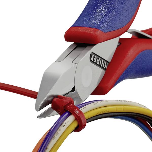 Knipex 77 42 115 Elektrotechnik und Feinwerktechnik Seitenschneider ohne Facette 115 mm