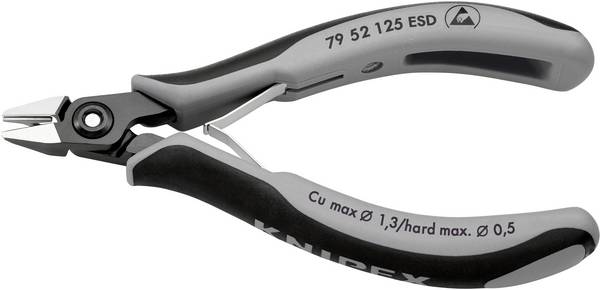 Knipex  79 52 125 ESD ESD Seitenschneider mit Facette 125 mm