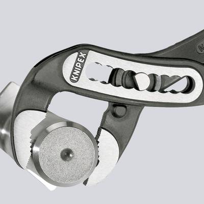 Eine Zange mit einem verstellbaren Mechanismus, die für präzise Arbeiten geeignet ist, mit dem Markennamen sichtbar auf der Oberfläche.