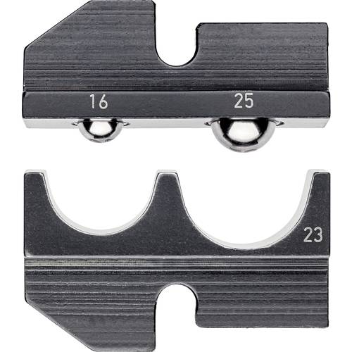 Knipex 97 49 23 97 49 23 Crimpeinsatz Unisolierte Kabelschuhe, Unisolierte Steckverbinder 16 bis 25 mm² Passend für Mark...