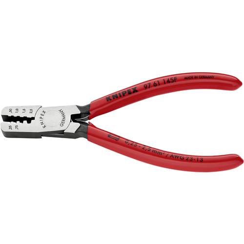 Knipex 97 61 145 F Crimpzange Aderendhülsen 0.25 bis 2.5 mm²