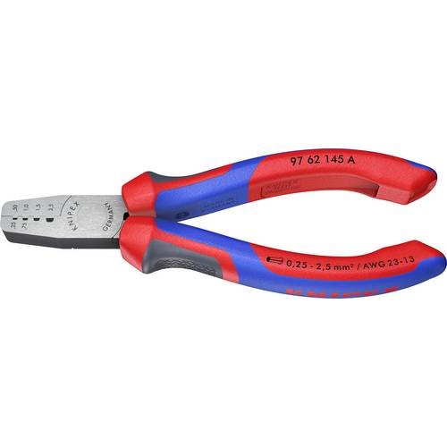 Knipex 97 62 145 A 97 62 145 A Crimpzange Aderendhülsen 0.25 bis 2.5 mm²