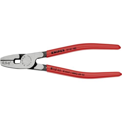 Thumbnail - Knipex 97 81 180 97 81 180 Crimpzange Aderendhülsen 0.5 bis 6 mm²