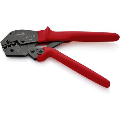 Knipex Knipex-Werk 97 52 06 Crimpzange Isolierte Kabelschuhe, Steckverbinder, Stoßverbinder 0.5 bis 6 mm²
