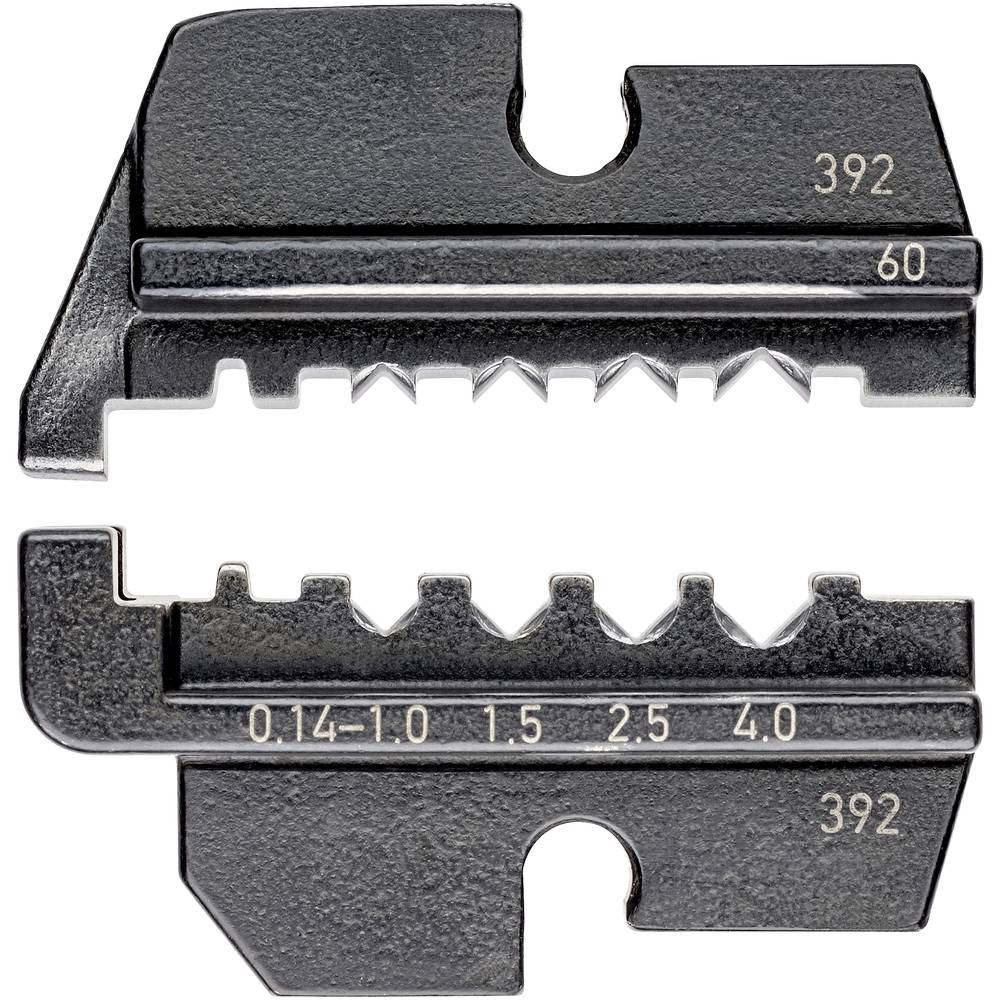 Knipex Krimpprofielen 0,14 4 mm² (AWG 26 11) Gedrilde contacten (HTS + Harting) 97 49 60