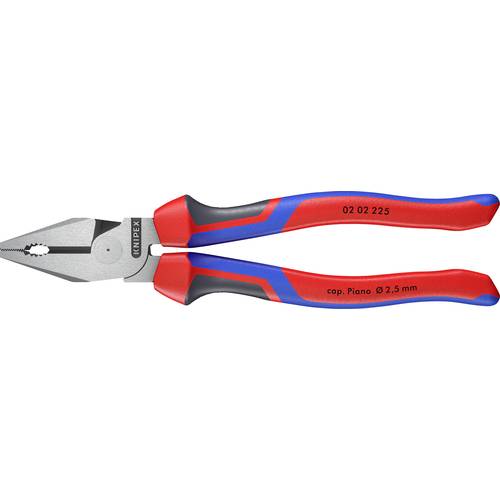 Knipex 02 02 225 Werkstatt Kraft-Kombizange 225 mm DIN ISO 5746