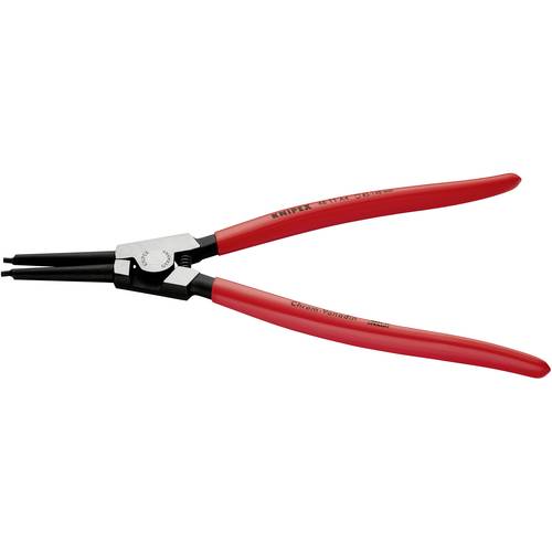 KNIPEX 46 11 A4 Sicherungsringzange für Außenringe auf Wellen mit Kunststoff überzogen schwarz atramentiert 320 mm