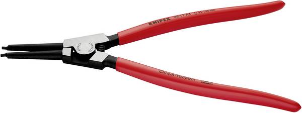 Knipex 46 11 A4 Seegeringzange Passend für (Seegeringzangen) Außenringe  85-140 mm Spitzenform (Details) gerade