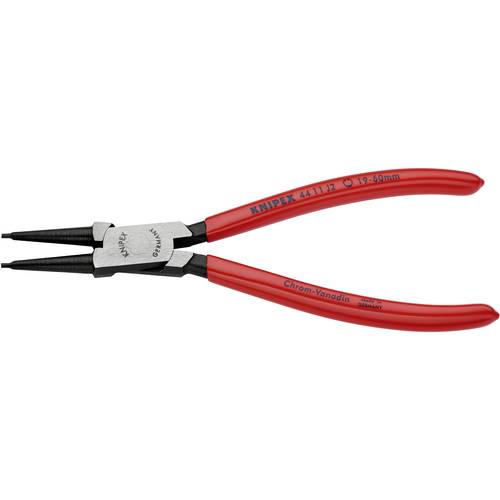 KNIPEX 44 11 J2 Sicherungsringzange für Innenringe in Bohrungen mit Kunststoff überzogen schwarz atramentiert 180 mm